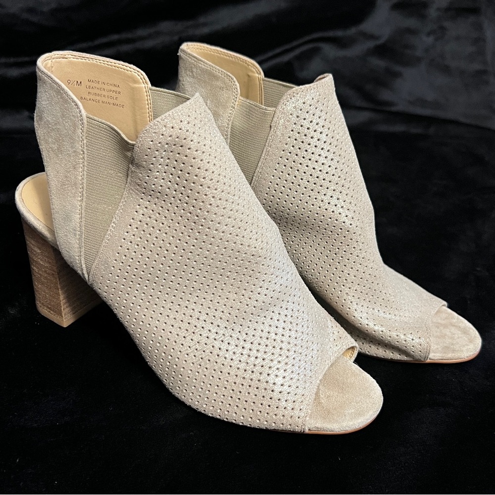 VANELi Peep-Toe Ankle Boots